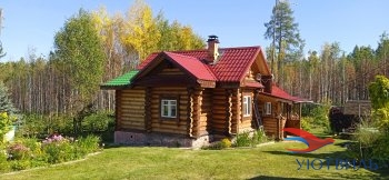 Бревенчатый дом в СНТ Ветеран в Лобне - lobnya.yutvil.ru